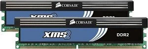 Corsair XMS2 UDIMM 4GB Kit, DDR2-800, CL5-5-5-18