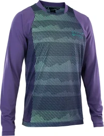 ION MTB Scrub Trikot langarm dark purple (Herren)