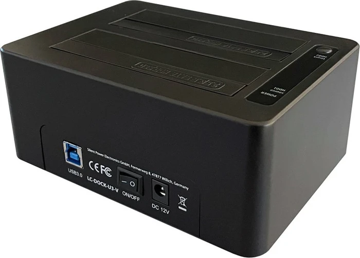 LC-Power LC-DOCK-U3-V Dockingstation, USB-B 3.0