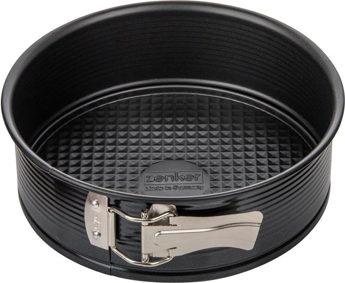 Zenker Black Metallic Springform mit Flachboden 20cm