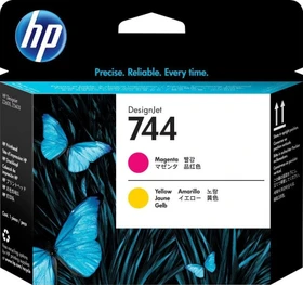 HP Druckkopf 744 magenta/gelb