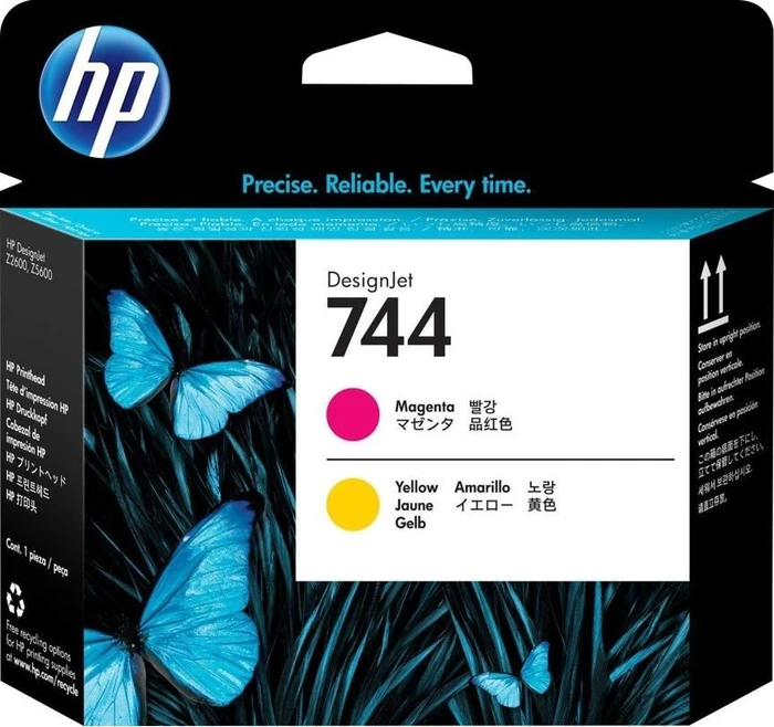 HP Druckkopf 744 magenta/gelb