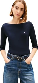 Tommy Hilfiger Slim Fit Shirt 3/4 nos navy blue (Damen)