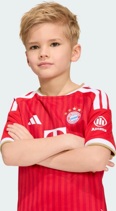 adidas FC Bayern München Kids 2026/2027 Heimausrüstung kurzarm (Junior)