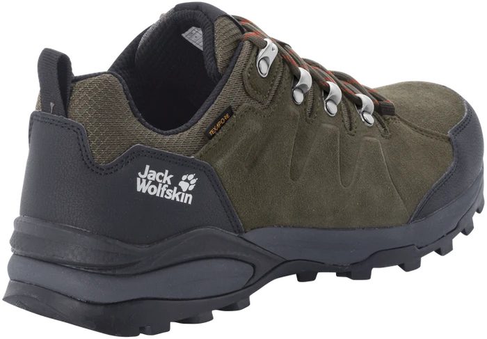 Jack Wolfskin Refugio Texapore Low khaki/phantom (Herren)