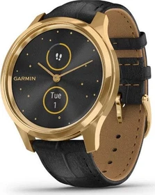Garmin vivomove Luxe Aktivitäts-Tracker black embossed/24k gold (010-02241-02)