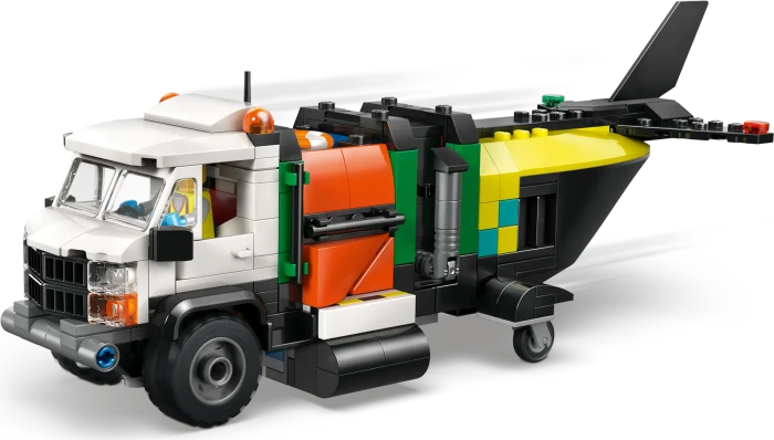 LEGO City - Kombinationsset mit Flugzeug, Wartungsfahrzeug und Luftkissenboot