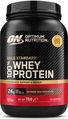 Optimum Nutrition Gold Standard 100% Whey Extreme Milk Chocolate 768g