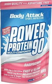 Body Attack Power Protein 90 Himbeere 500g