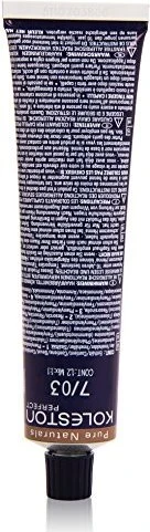 Wella Koleston Perfect Haarfarbe Pure Naturals 7/03 mittelblond natur-gold, 60ml