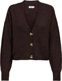 ONLY Carol Strickjacke chocolate torte (Damen)