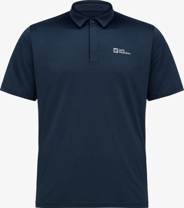 Jack Wolfskin Delgami Poloshirt kurzarm night blue (Herren)