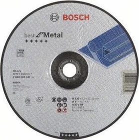 Bosch Professional A30VBF Best for Metal Trennscheibe, 230x2.5x22.23mm, 1 Stück