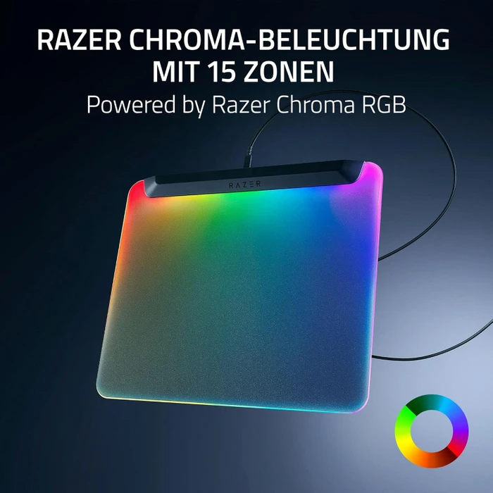 Razer Firefly V2 Pro - Fully Illuminated RGB Gaming Mouse Mat, schwarz