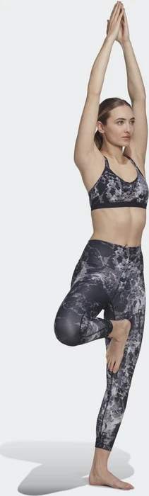 adidas Yoga Essentials Print Hose 7/8 grey two/trace grey (Damen)