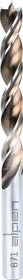Alpen Timber Twist Holzspiralbohrer, 4x43x75mm, 1 Stück
