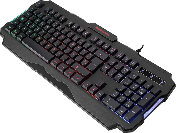 Mars Gaming MRK0, LEDs RGB, schwarz, USB, PT