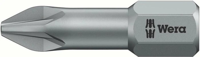 Wera 855/1 TZ Pozidriv Bit 1/4", PZ1x25mm, 1 Stück