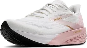 Brooks Launch 11 weiß/gold/pink (Damen)
