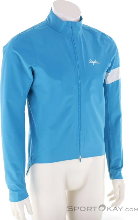 Rapha Core Rain III Fahrradjacke teal blue/white (Herren)
