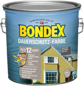 Bondex Dauerschutz-Farbe schiefer, 2.5l