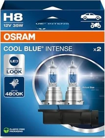 Osram Cool Blue Intense (Next Gen) H8 35W, 2er-Pack Box