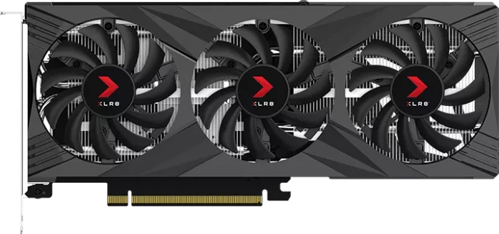 PNY GeForce RTX 4060 XLR8 Gaming Verto Epic-X RGB Overclocked Triple Fan, 8GB GDDR6, HDMI, 3x DP