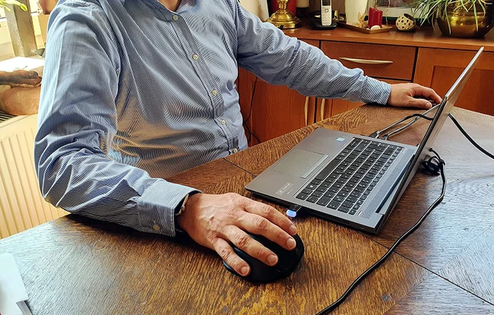 Ergoleben VM Maus kabellos, rechts, medium, USB