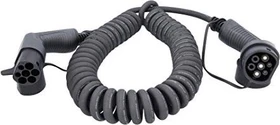 KS Tools efuturo Ladekabel spiral Typ 2 auf Typ 2, 7.4kW, 5m Spiralkabel