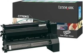 Lexmark Return Toner C7700KS schwarz