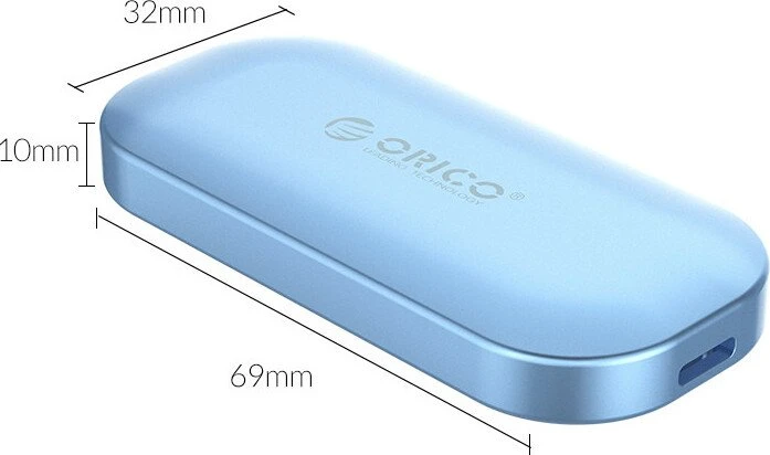 Orico iMatch IV300 SSD, China Blue, 1TB, USB-C 3.1