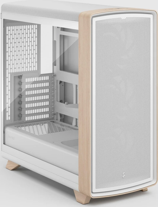 Fractal Design Summit Chalk White TG Clear, Glasfenster