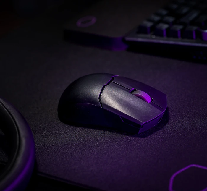 Cooler Master MasterMouse MM712 Gaming Maus schwarz, USB/Bluetooth