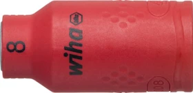 Wiha 7207NS Außensechskant Steckschlüssel 3/8", 21x45mm