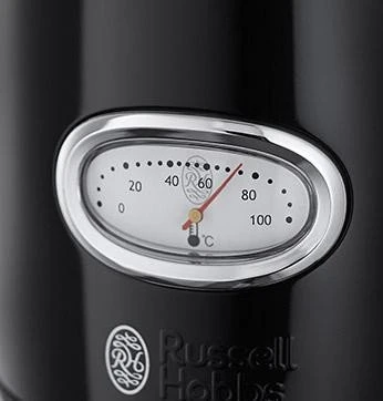 Russell Hobbs Retro Wasserkocher classic noir