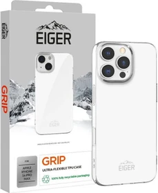 Eiger Grip Case für Apple iPhone 16 Pro Max transparent