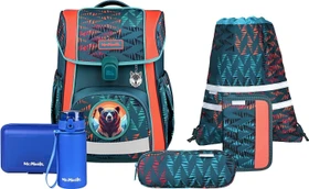 McNeill Bravo Bear Schultaschen-Set, 9-tlg.