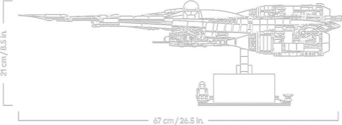 LEGO Star Wars - N-1 Starfighter des Mandalorianers