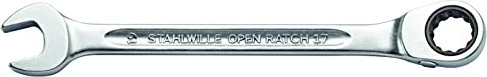 Stahlwille OPEN-RATCH Maul-Ringratschenschlüssel, 10x158mm