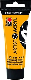 Marabu Artist Acryl Acrylfarbe, kadmiumgelb dunkel, 22ml