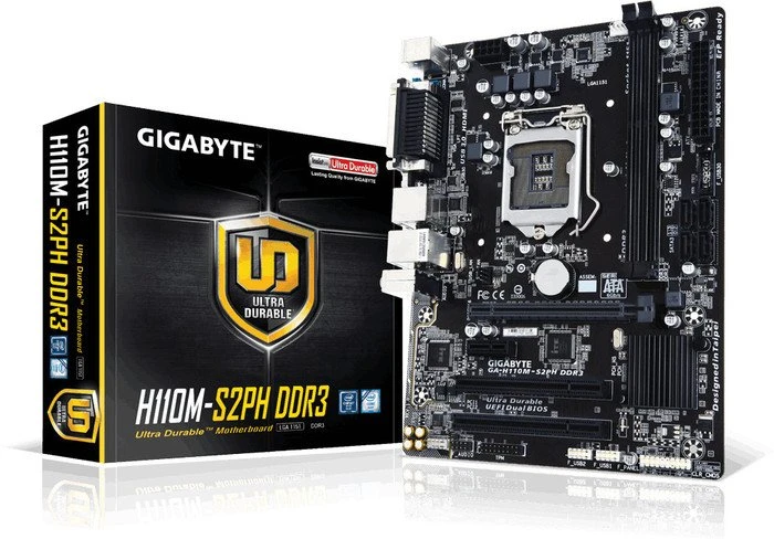 GIGABYTE GA-H110M-S2PH DDR3 (Intel 1151)