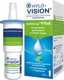 Hylo-Vision SafeDrop Vital Augentropfen, 10ml