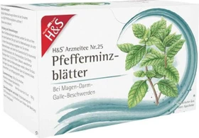 H&S Nr.25 Pfefferminzblätter Arzneitee Beutel, 20 Stück