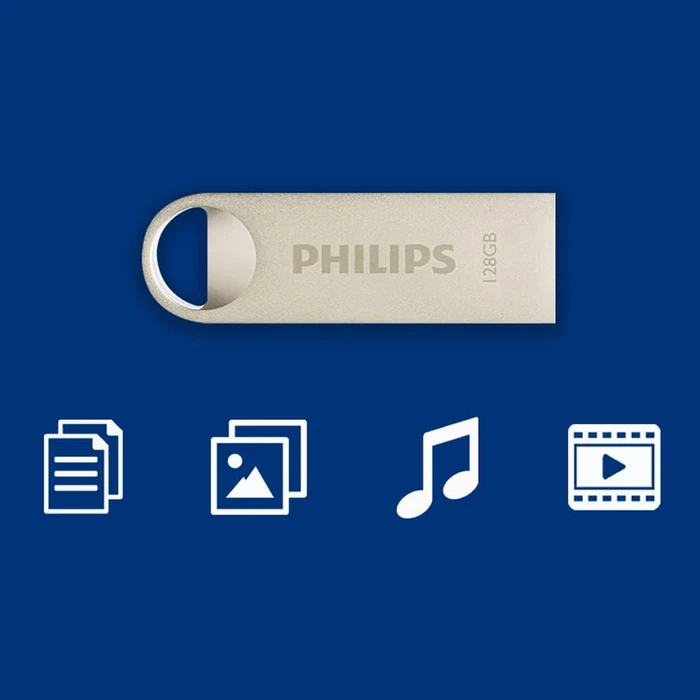 Philips Flash Drive Moon Edition 2.0 128GB, USB-A, USB 2.0