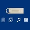 Philips Flash Drive Moon Edition 2.0 128GB, USB-A, USB 2.0 Vorschaubild