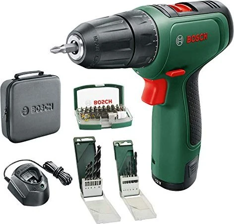 Bosch DIY EasyDrill 1200 Akku-Bohrschrauber inkl. Tasche + 2 Akkus 2.0Ah