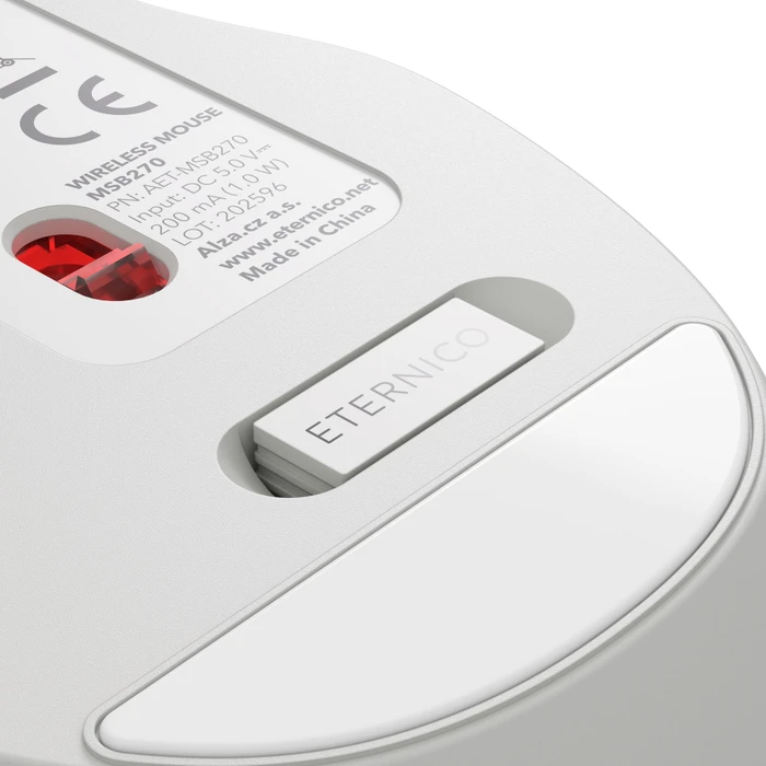 Eternico MSB270 Wireless Office Mouse grau, USB/Bluetooth