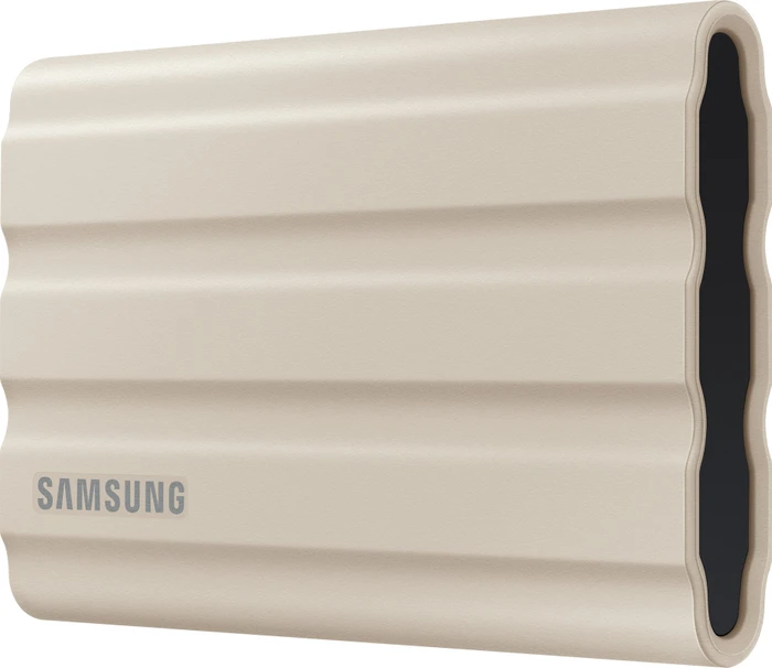 Samsung Portable SSD T7 Shield, beige, Beige, 4TB, USB-C 3.1