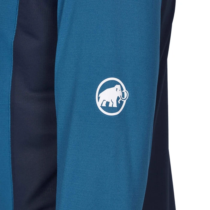 Mammut Aenergy FL Half Zip Funktionsshirt langarm deep ice/marine (Herren)