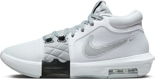 Nike LeBron Witness 8 white/light smoke grey/black